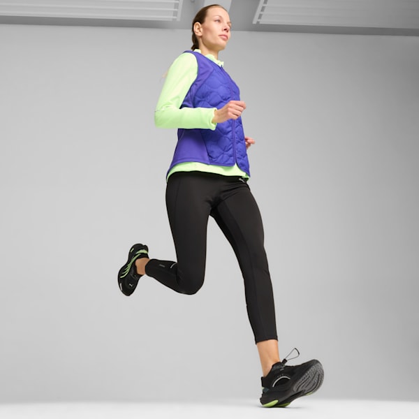 Tenis para correr Deviate NITRO™ 3 para mujer, Galactic Gray-PUMA Black-Fizzy Apple, extralarge